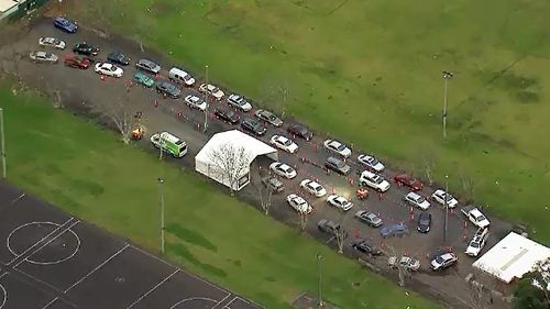 The doughnut day for Queensland comes as concerns continue to rise about its southern border with New South Wales after it recorded 97 local cases today.  