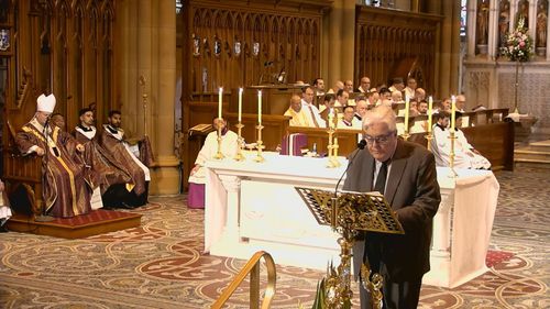 His brother David Pell said the late cardinal was "a prince of the church, a good and holy man and a proud Australian".