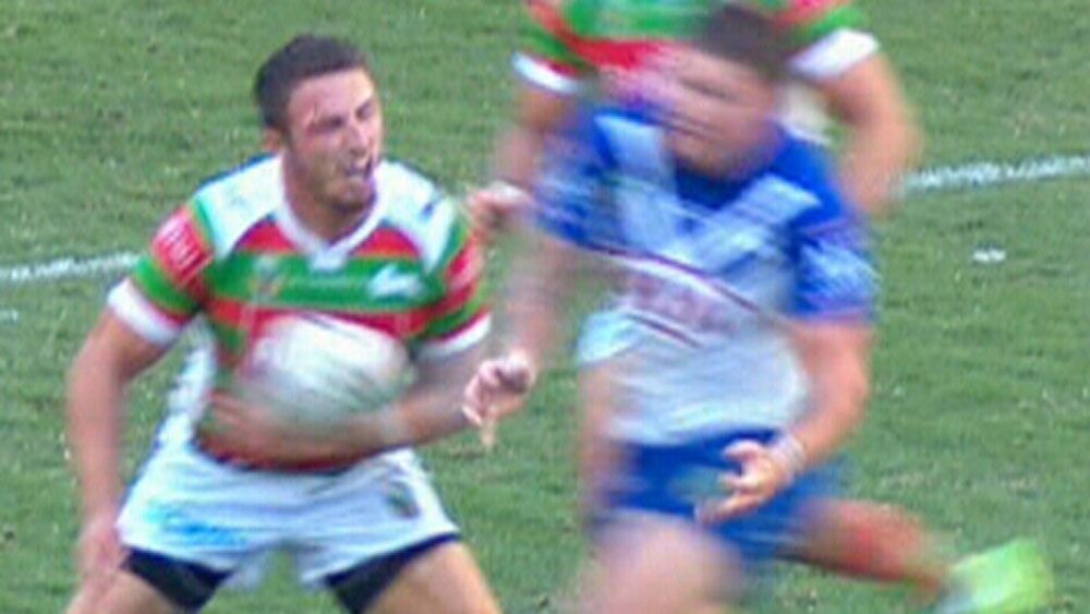 Burgess uses head to beat shoulder charge