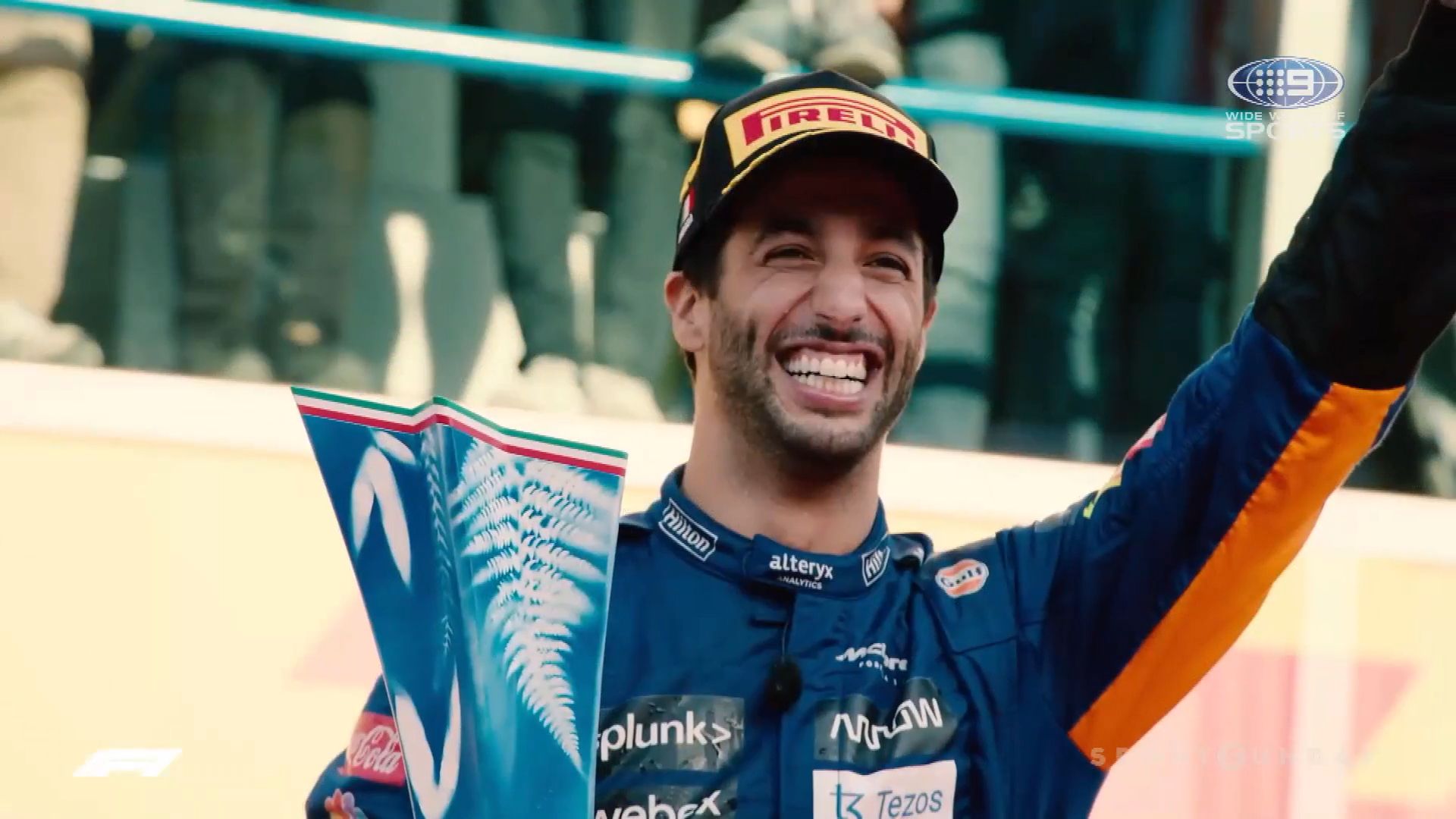 'I'm just excited to drive again': Daniel Ricciardo milestone a huge step towards F1 return