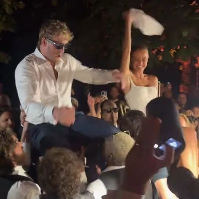 Logan Paul and Nina Agdal wedding