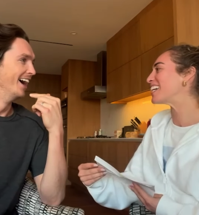 Chloe Stroll and Scotty James reveal the gender of their baby