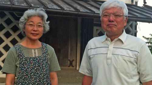 This farmer (right) and former mayor and his wife told Greenwood they would stop farming, embarrassed they had escaped when their neighbours had not.