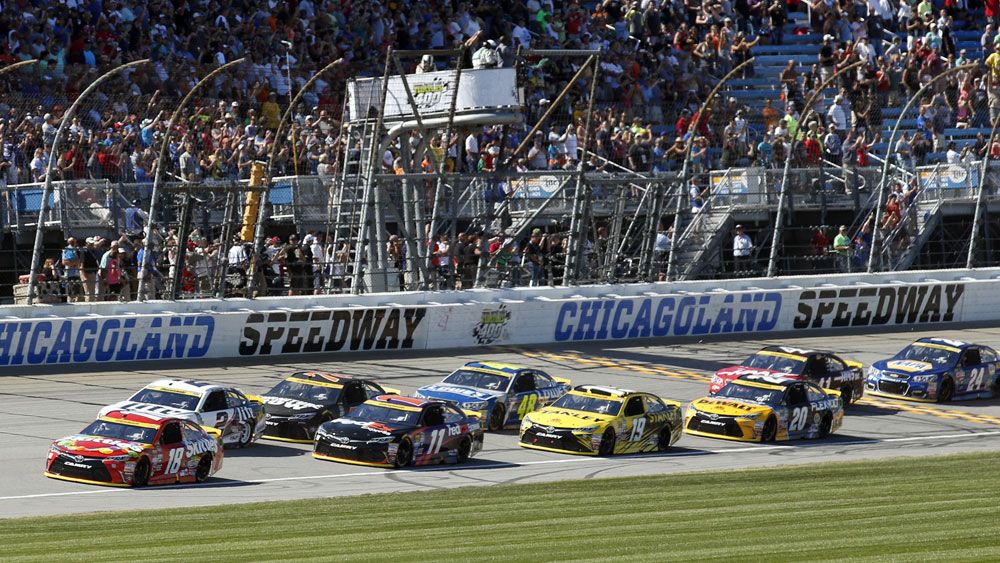NASCAR was called the most racially segregated sport in the US. (AAP)