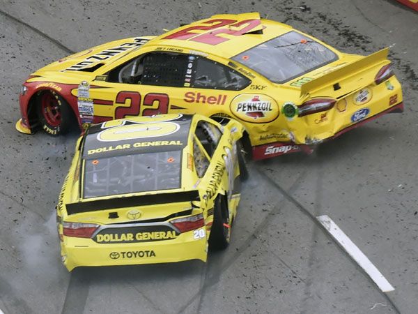 NASCAR drivers punished for revenge crashes