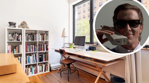 The loft-style apartment where author Bret Easton Ellis wrote 'American Psycho' (which became a movie starring Christian Bale) is on the market in NYC.