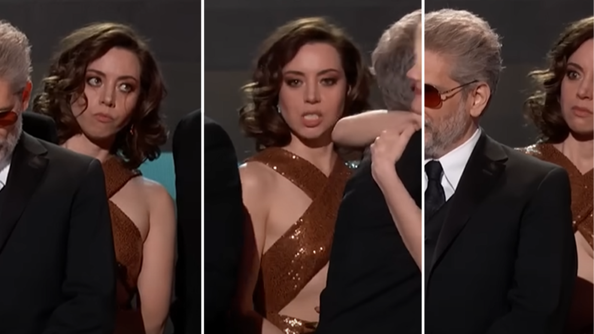 Jon Gries Says He Told Aubrey Plaza to Fix Her Dress at SAG Awards