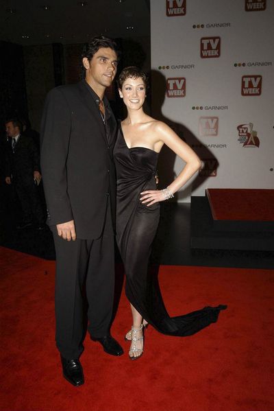 Mark Philippoussis and Delta Goodrem: 2004 Logies