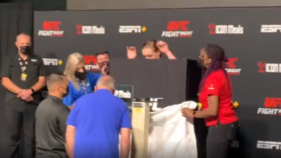 Fight cancelled after 'truly scary' weigh-in