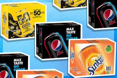 9PR: Solo, Pepsi Max and Sunkist 30 can packs