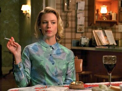 Housewife Betty Draper in the TV series Mad Men