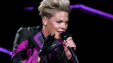 Alecia Beth Moore, known professionally as Pink (stylized as P!nk) performed a sold out show in Toronto. 