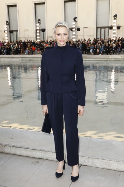 Princess Charlene attends Paris Fashion Week, October 2022
