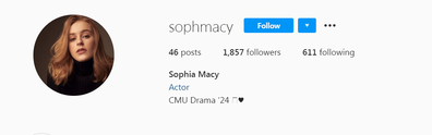 Sophia Macy bio