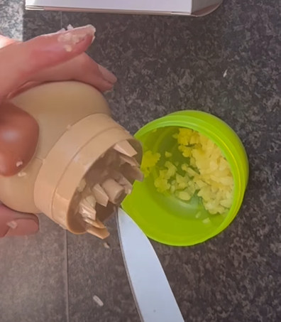 A﻿ $2 food gadget is all the rage for its adorable look and easy-to-use features.The ﻿pooch-inspired Garlic Crusher from Kmart crushes cloves while looking cute sitting on your countertop.