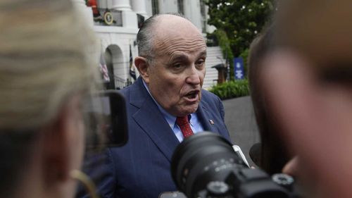 Rudy Giuliani. (AAP)