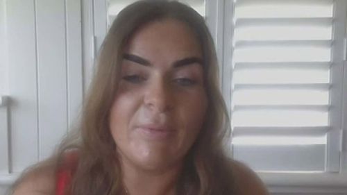 Wedding guest Maddison Hogarth said it "went from zero to 100 really, really quickly".