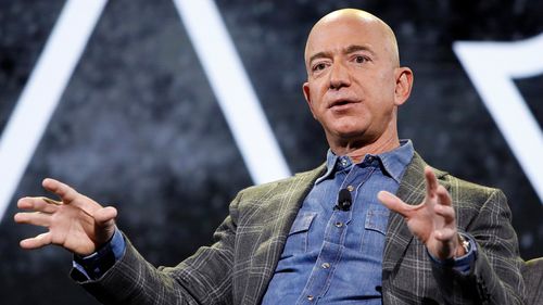Amazon CEO Jeff Bezos will be aboard for Blue Origin's first human space flight.