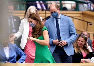 Prince William and Kate Middleton, July 2021
