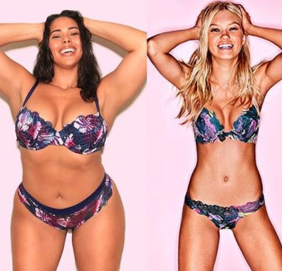 Victoria's Secret Features A Size-14 Model In Its Lingerie