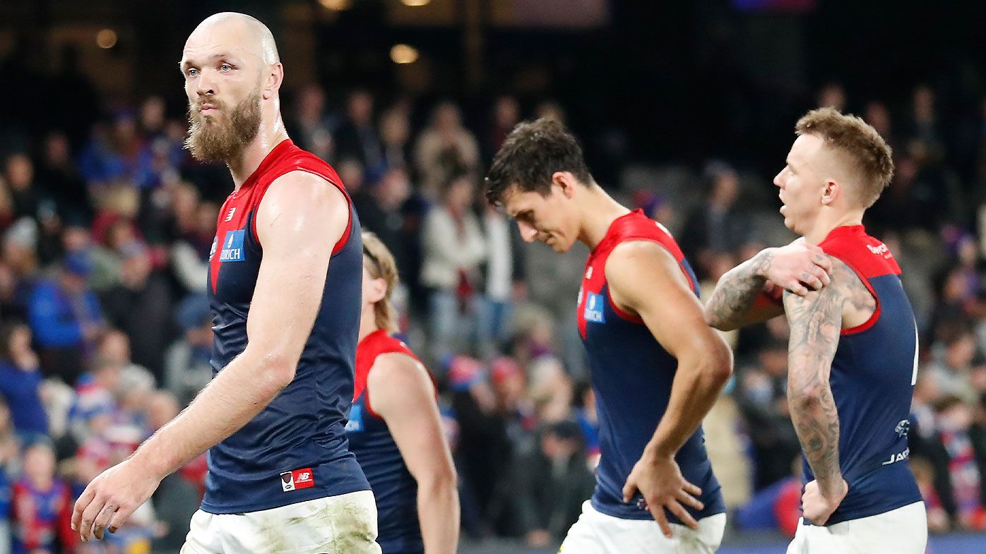 Matthew Lloyd 'very concerned' about Melbourne's premiership hopes after late-game collapse