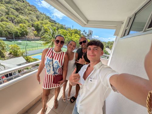 Famiglia Bryan che si è trasferita in Australia due volte
