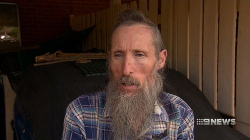 Gerald Clousely was assaulted after he interrupted a gang trying to break into a home next door. (9NEWS)