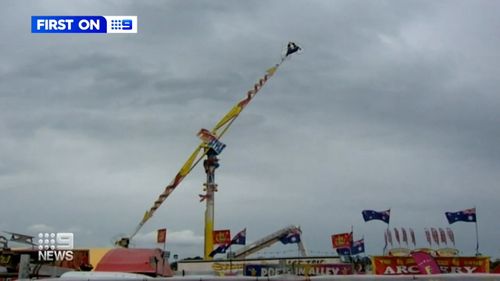 The ride's motor broke while the teens were on board.