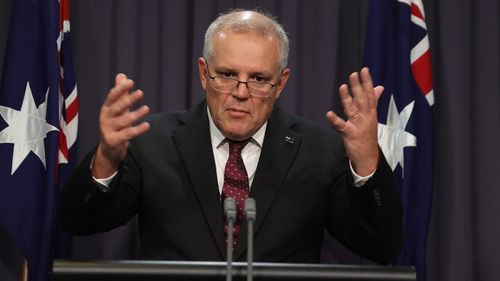 Mr Morrison said the reports of lewd photos taken by staffers in MP's offices were "shocking and disgusting".
