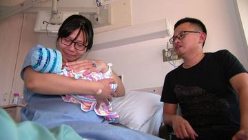 An Adelaide couple has unexpectedly welcomed their first child on a leap day, the same as their father who was also born on February 29.