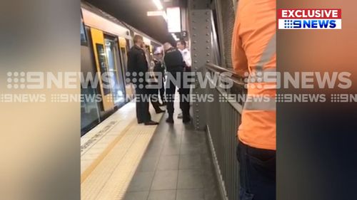 The man was taken to Day Street Police Station, where inquiries are continuing. (9NEWS)