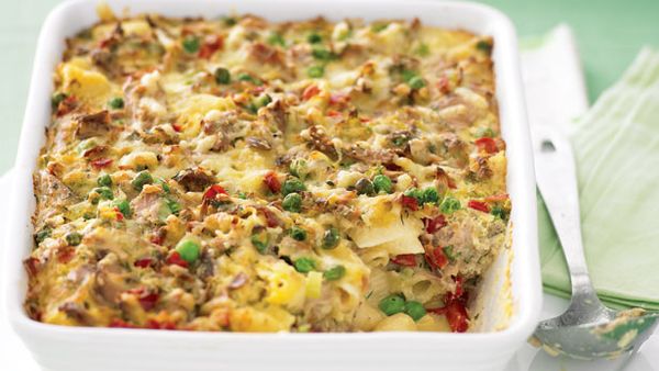 Tuna pasta bake