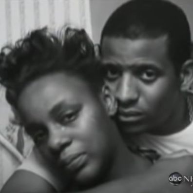 Joy white and Carl Tuckson, parents of Carlina White.