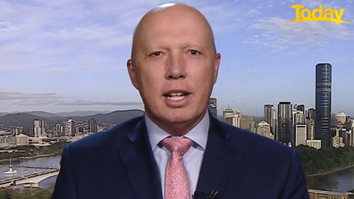 Mr Dutton used the question to take a swipe at the Australian Labor Party.