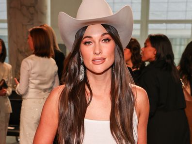 Kacey Musgraves at the Ralph Lauren Collection Fall 2025 show on April 17, 2025 in New York City. 