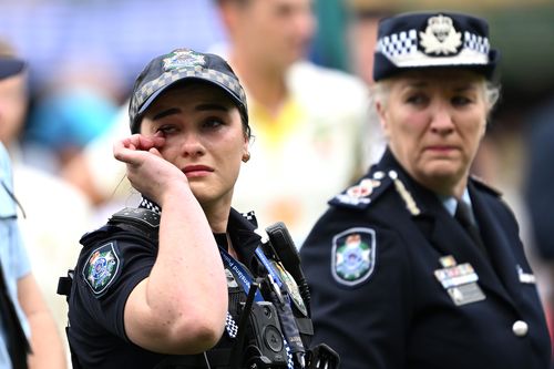 During day one of the First Test match between Australia and South Africa at The Gabba on December 17, 2022 in Brisbane, Australia. 