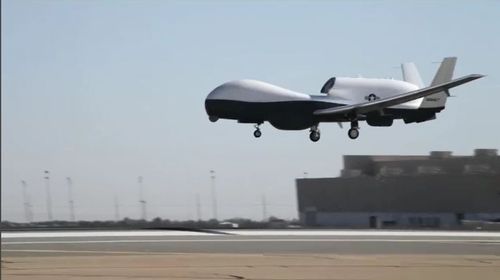 The plan will target the South China Sea and the greater Asia region, with drones used to focus on border protection, counter-piracy and surveillance missions. Picture: Supplied.