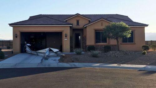 The home of Stephen Paddock in Mesquite, Nevada. (Mesquite Police)