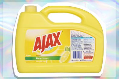 9PR: Ajax Lemon Cleans and Shines Floor Cleaner Value Bulk Pack, 5L