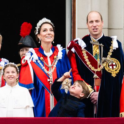 Kate Middleton, Prince William, Princess Charlotte and Prince Louis
