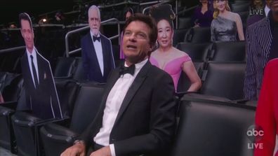 Jason Bateman attends the Emmy awards.