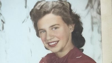 Erica at 16 during WWII.