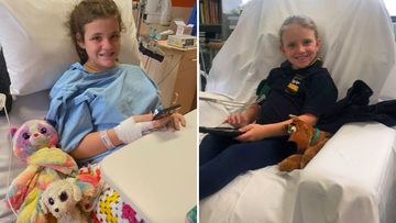 Sisters Charlotte and Isabelle Baldock, aged 14 and 12, both have chronic kidney disease.