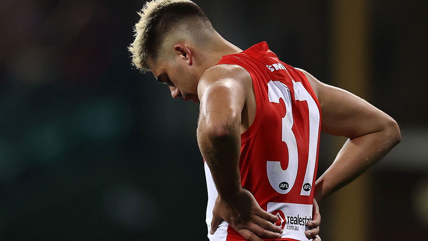 Sydney Swans aware of 'very serious' allegations made against youngster Elijah Taylor