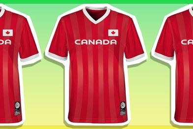 9PR: FIFA Unisex Official 2023 Women's Football World Cup Adult Team Shirt, Canada