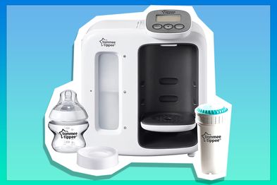 9PR: Tommee Tippee Perfect Prep Day and Night Machine Instant and Fast Baby Bottle Maker with Antibacterial Filter, Digital Display and Sleep-Friendly Features