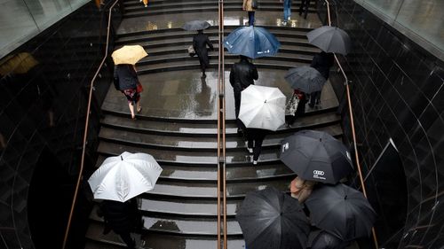 Rain started on Wednesday in Sydney, with wet weather continuing and more forecast.