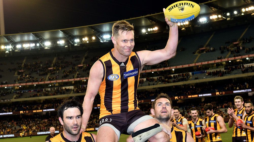 West Coast Eagles player Sam Mitchell to announce retirement at the end of 2017 AFL season