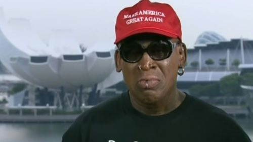 Rodman said dictator Kim Jong-Un was a "big kid" who wanted to see the world. (CNN)