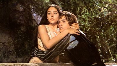 Olivia Hussey and Leonard Whiting  1968 version of "Romeo and Juliet,"